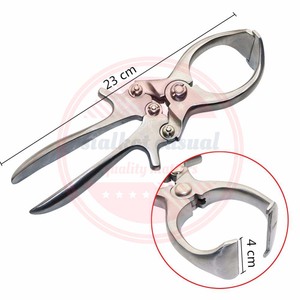 Pince à castration en acier inoxydable Pince à émasculer en acier inoxydable Pince à émasculer en acier inoxydable - Product Image 2