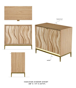 COFRE 2 PUERTAS para Sala de Estar Dormitorio Gabinete Diseño Moderno - Product Image 1