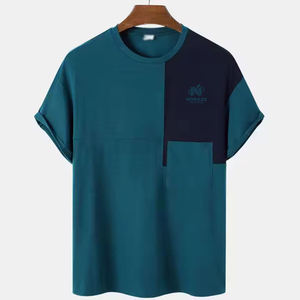 Transpirable Low Moq Hombres Camisetas Diseño de logotipo personalizado Hombres Camisetas Venta al por mayor Hecho Hombres Camisetas - Product Image 1