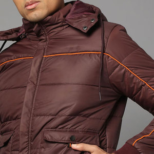 Veste en duvet pour hommes veste en duvet personnalisée nouvelle arrivée d'hiver veste en duvet pour hommes à manches longues - Product Image 4