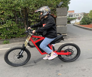 Bicicleta Eléctrica de Montaña Bomber de 60V 3000W con Cuadro de Aleación de Aluminio de 16 Pulgadas, 24 Velocidades, Batería de Litio, Frenos de Disco Hidráulicos y 60 km de Autonomía - Product Image 4