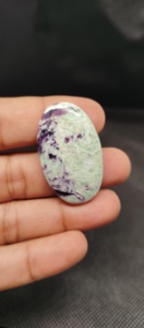 Piedra de Kammererita de Alta Calidad, Gema Natural Suelta Verde y Azul UDGEMS para la Fabricación de Joyas - Product Image 6