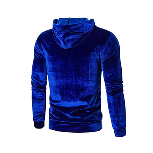 Meilleur Style hommes velours sweats à capuche 2025 haut tendance en gros sweats confortables pas cher prix nouveau dernier Design - Product Image 3