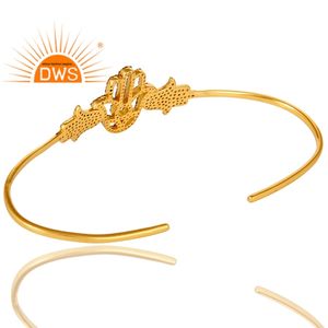 Best Selling 925 Sterling <b>Silver</b> 18K Gold Plated Natural Citrine Gemstone Hamsa Design <b>Bracelet</b> Demi Fine Jewelry For Women - Product Image 3