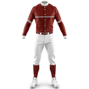 Meilleures ventes de maillots de baseball personnalisés en sublimation, uniformes vierges, design gratuit, uniformes de baseball pour hommes - Product Image 5