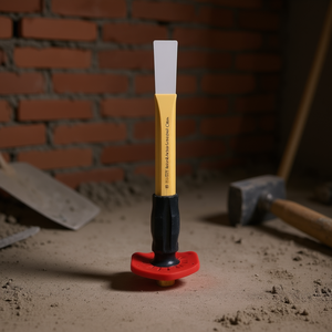 สิ่วช่างแบบแปดเหลี่ยมเกรดอุตสาหกรรมของไนเพ็กซ์พร้อมปลายตรงสำหรับป้องกันมือขณะแกะสลักและเจาะ - Product Image 3