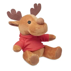 Peluche Personalizzato a Forma di Renna Rudolph, Giocattolo Promozionale - Product Image 5