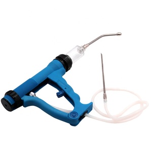 Pistola de secado automático de cuerpo de plástico con agarre en V de alta calidad, instrumentos veterinarios, Drencher automático de ganado - Product Image 4