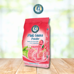 100% Natural <b>Pink</b> Guava Flavored Instant <b>Powder</b> Sugar-Free 4 Brix 18 Months Shelf Life 400g Bag by for VINUT TRUST - Product Image 1