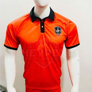 2025 camisetas de polo informales para hombres 100% algodón manga corta colores sólidos patrón impreso al por mayor - Product Image 5