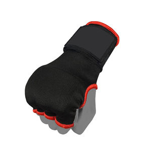 Enveloppements de main de boxe de couleur simple Gants intérieurs rembourrés Gel d'entraînement enveloppements de main élastiques pour gants de boxe - Product Image 2