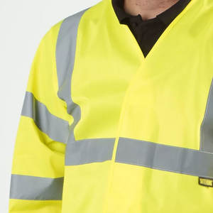 Gilet haute visibilité d'hiver réfléchissant détachable avec manches complètes Vêtements de travail de protection de sécurité personnalisables pour les professionnels de la sécurité - Product Image 5