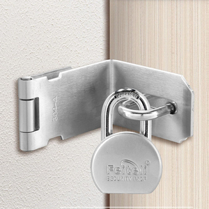 Lucchetto di sicurezza in acciaio da 65 mm con gancio corto, antifurto, a combinazione numerica, con cilindro in ottone, in ferro - Product Image 4