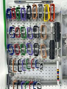 ชุดเครื่องมือสำหรับผ่าตัดกระดูกสันหลังส่วนคอสำหรับ1600 CS ชุดเครื่องมือที่กระดูกสันหลังได้รับการรับรอง CE ระดับ II จากเยอรมัน - Product Image 3