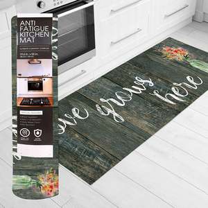 Tappetino da Cucina in PVC Extra Large 20x55, Antifatica Imbottito con Design 'Love Grows Here' per Uso Domestico - Product Image 6