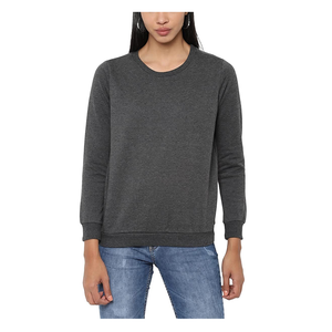 เสื้อสเวตเตอร์รัดรูปคุณภาพสูงของผู้หญิงเสื้อสเวตเตอร์ออกแบบโลโก้ได้ตามต้องการดีไซน์แฟชั่นใหม่สำหรับการวิ่งออกกำลังกายแบบลำลองในฤดูหนาว - Product Image 1