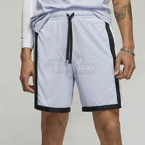 Pantalones Cortos Deportivos de Verano para Hombre, Casuales, de Doble Capa, de Malla, Secado Rápido, Transpirables, de Algodón y Poliéster, con Logotipo Personalizado, Cintura Media/Elástica - Product Image 1