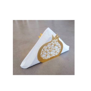 Soporte de papel de metal atemporal de primera calidad con trabajo detallado perfecto para eventos mesas de comedor y estética moderna - Product Image 6