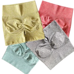 กางเกงขาสั้นเอวสูงไซส์ใหญ่พิเศษสำหรับผู้หญิงกางเกงขาสั้นออกกำลังกายเล่นโยคะแนวสตรีททรงสูงกระเป๋านักขี่จักรยานฟิตเนส XS - Product Image 1