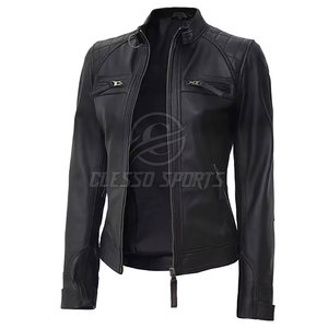 Chaqueta de Cuero Personalizada para Mujer |   Fabricante OEM y de Marca Privada - Product Image 2