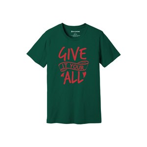 Camiseta de algodón 100% con temas de bondad, estampado de estilo informal, 12 opciones de color, 160-180, colocación de diseño personalizable GSM pesado - Product Image 2