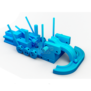 Moetry Eva Foam Big Blue <span class=keywords><strong>Blocks</strong></span> Speeltuin Indoor Outdoor Constructie <span class=keywords><strong>Soft</strong></span> Play <span class=keywords><strong>Set</strong></span> Voor Kindermuseum Voorschoolse Sportpark - Product Image 5