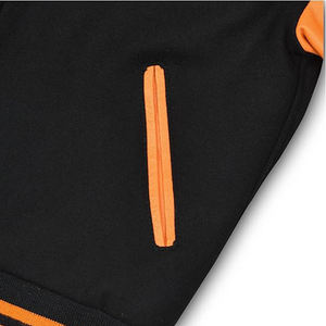 Veste universitaire en cuir de qualité supérieure pour hommes et femmes, corps en laine personnalisé, poche en tissu imprimé, teinture unie - Product Image 5