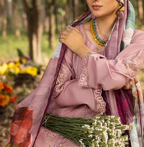 Vestido informal sostenible musulmán islámico Shalwar Kameez para mujeres Nuevo diseño indio pakistaní señoras trajes Casuales - Product Image 5