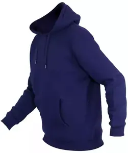 Sudadera Azul Marino Clásica para Invierno con Logotipo Personalizado e Impresión Digital, 100% Algodón Felpa, Diseñada para Comodidad y Sofisticación - Product Image 2