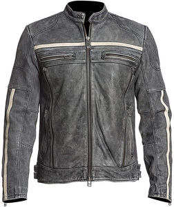 Low Price <b>Men</b> Canvas Quilted Jacket Plus Size Stand Collar Genuine Fashion Made in Pakistan - Product Image 1