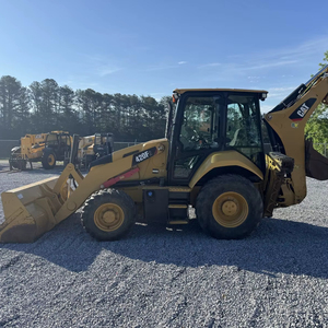 2017 CAT 420F2 Retroexcavadora de carga frontal y MINICARGADORA DE troncos en condiciones limpias con motor de CA de cabina calentada como componente central - Product Image 4