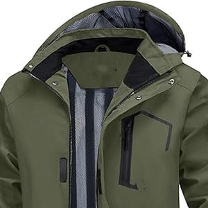 2025 Hot Selling Best Quality Rain Jacket <b>Winter</b> <b>Warm</b> Comfortable Men Rain Jacket / Full Sleeves Waterproof Rain Jacket for Men - Product Image 2