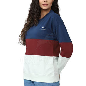 Mode décontracté femmes pull 100% coton couleur personnalisée Gym Fitness sweats pour femmes utilisé uniquement - Product Image 3