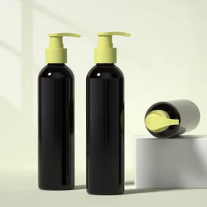 Botella de champú más vendida mejor valorada, botella de PET de 240ml, bomba de prensa redonda, botellas de geles de ducha, marca vacía para el cuidado de la piel Pavico - Product Image 3