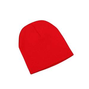 Bonnet d'hiver en tricot Bonnet chaud en laine mélangée côtelée Bonnet crâne pour hommes et femmes couleur personnalisée bonnet de rue pour le nord - Product Image 3