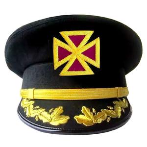 Gorras de Fardamento Masónicas de Lana Premium de Alta Calidad con Diseño Personalizado OEM, Patrón de Bordado a Medida y Artesanía Superlativa - Product Image 2