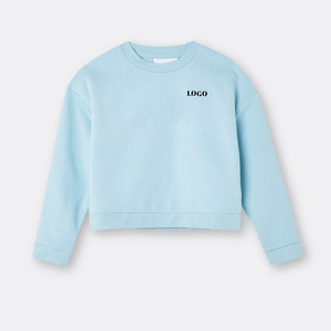 เสื้อสเวตเตอร์ผ้าฟลีซเนื้อนุ่มสำหรับเด็กผู้หญิงเสื้อสเวตเตอร์ให้ความอบอุ่นใส่สบายทุกวัน/ฤดูหนาวราคาถูกบริการ OEM 2026 - Product Image 1