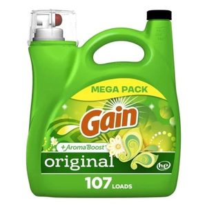 Detergente líquido para ropa original Scent Gain 107 cargas 154 Floz Fórmula cuidadosa para ropa interior - Product Image 1