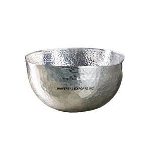 Bol à chocolat martelé en métal Forme ronde Designer Sweet Bowl Taille personnalisée Bol à chocolat de luxe - Product Image 5
