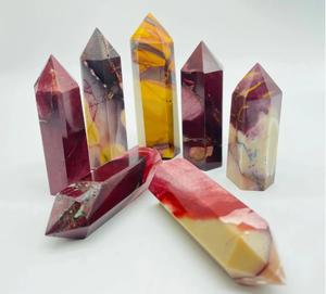 Mookaite-varita mágica de jaspe Natural, punto de cristal, ágata, la mejor calidad, gran oferta - Product Image 2