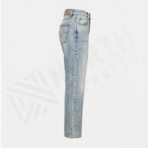 Jeans Cargo Rectos de Mezclilla para Mujer, Transpirables, a la Moda, con Color Personalizado en 3D, Estilo Urbano - Product Image 3