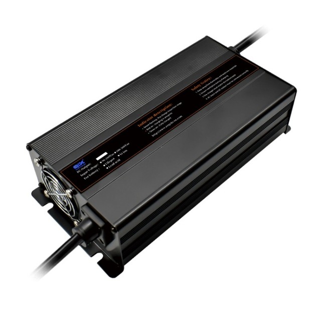 Industrial 2000W Battery Charger for Lithium LiFePO4 and Lead Acid Batteries 12V to 80V
