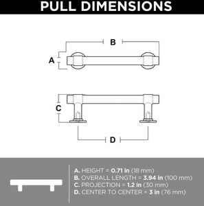 Aluminum Drawer Cabinet <b>Pull</b> <b>Handle</b> Wholesale for Home Kitchen Office Furniture Hardware <b>Door</b> Drawer Wardrobe Cabinet <b>Handle</b> - Product Image 3