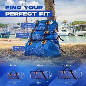 Travel Duffel Bag Custom Size <b>PVC</b> <b>Tarpaulin</b> Sports Gym Bag Portable Sportbag Backpack with Straps - Product Image 4