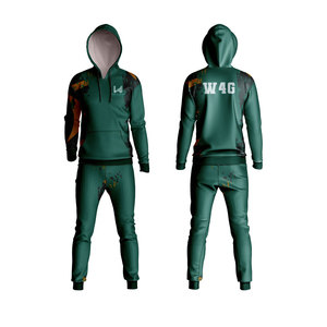 Ensemble de survêtement pour homme de haute qualité en gros, pantalon de survêtement lourd à fleurs superposé, sweat-shirt, jogging, imprimé en relief, logo personnalisé, cordon de serrage - Product Image 4