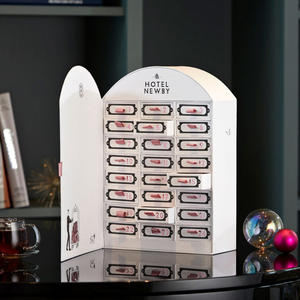 تصميم جديد لعام <span class=keywords><strong>2026</strong></span>: تقويم عيد الميلاد الفارغ المخصص، صناديق هدايا فاخرة من مواد معاد تدويرها للعطور والمجوهرات ومستحضرات التجميل - Product Image 6