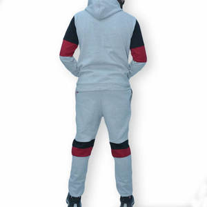 Ropa deportiva de invierno de corte regular de algodón 100% para hombre, conjuntos de chándal de talla grande de alta calidad, peso pesado hecho en fábrica, 360g, Color personalizado - Product Image 2