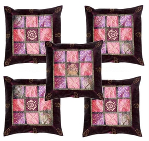 Fundas De Almohada decorativas de algodón sólido hechas a mano para Hotel, fundas de almohada con textura de diamante Jacquard bohemio, técnicas tejidas bordadas para el hogar - Product Image 1