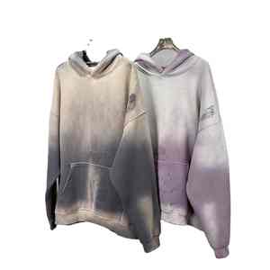 Custom 100% Cotton 100gsm Pocketless Heavy GSM <b>Hoodie</b> for Men <b>Aesthetic</b> Winter Man's Manufacturer <b>Hoodie</b> - Product Image 1