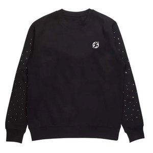 เสื้อฮู้ดดี้ผู้ชายแบบสวมหัว คอวี  ตกแต่งโลโก้ได้ตามต้องการ  ผ้าเนื้อนุ่ม  ใส่สบาย ระบายอากาศได้ดี  ป้องกันการยับ  ตกแต่งด้วยคริสตัล  สไตล์ลำลองสำหรับฤดูหนาว - Product Image 1